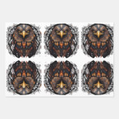 Mozaïek Majestic Eagle Inpakpapier Vel (Voorkant 3)