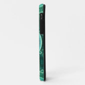 Mozaïek Mandala Blauwgroen en Geel Case-Mate iPhone Case (Achterkant/links)
