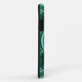 Mozaïek Mandala Blauwgroen en Geel Case-Mate iPhone Case (Achterkant/rechts)
