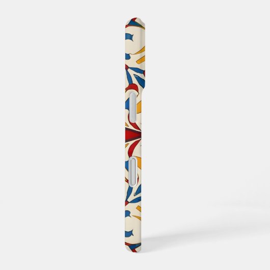  mozaïek, Mandala Pattern iPhone 16 Hoesje (Rechterkant)