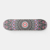 Mozaïek Mandala Skateboard (Horizontaal)