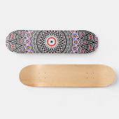 Mozaïek Mandala Skateboard (Horizontaal)