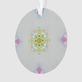 Mozaïek Medallion Acryl Ornament (voorkant)