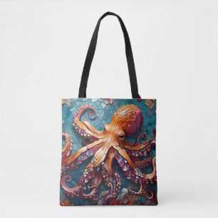 Mozaïek Octopus Draagtas
