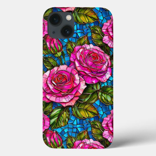 Mozaïek Oudroze Patroon Case-Mate iPhone Case (Achterkant)