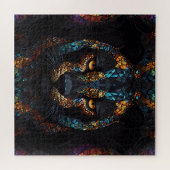 Mozaïek Panther Art Legpuzzel (Horizontaal)