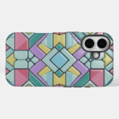 mozaïek pasteltinten Case-Mate iPhone case (Achterkant (horizontaal))