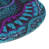  mozaïek: reliëf golven textuur. snijplank (Hoek)