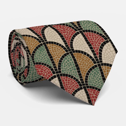 Mozaïek — Romein (Pompeii) Stropdas (Opgerold)