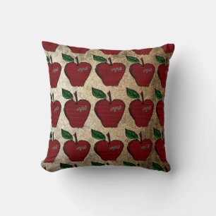 Mozaïek Rood Apple / Stone Wash Kussen-Design 1 Kussen