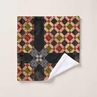 mozaïek-rood washandje