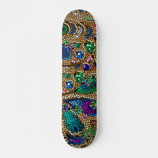 mozaïek skateboard (Voorkant)
