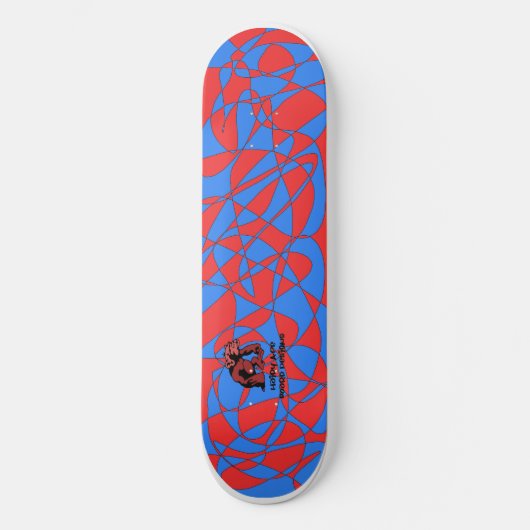 mozaïek skateboard (Voorkant)
