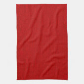 Mozaïek Solid Red Textured Pattern Theedoek (Verticaal)