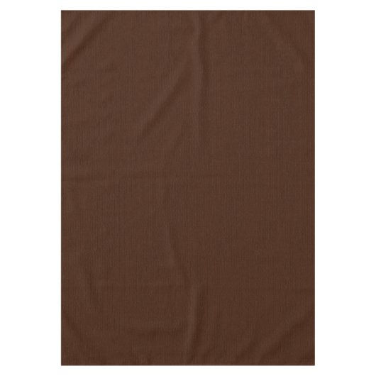 Mozaïek Solide Donker Bruin Gestructureerd Patroon Tafelkleed (Voorkant)