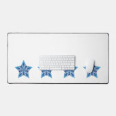 Mozaïek Starburst Bureaumat (Keyboard & Muis)