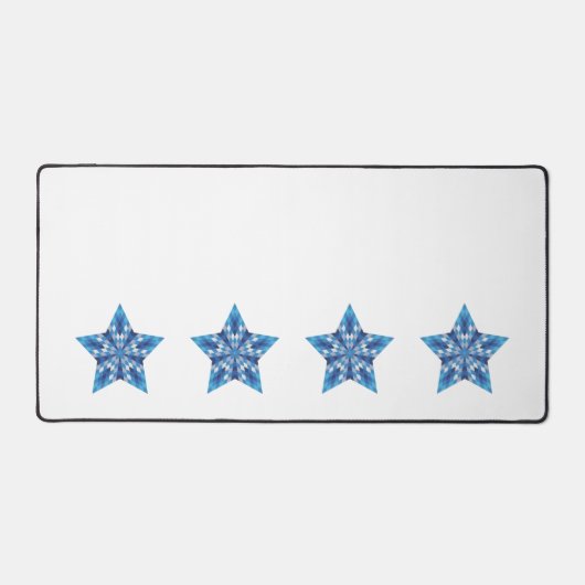 Mozaïek Starburst Bureaumat (Voorkant)