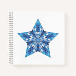 Mozaïek Starburst Notitieboek
