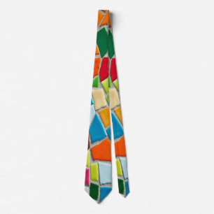 mozaïek tegels knoop stropdas