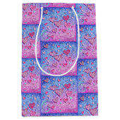 Mozaïek Valentijn Hearts Medium Cadeauzakje (Voorkant)