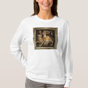 Mozaïek van Dionysus die op een luipaard c.180 AD T-shirt