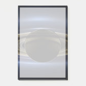 Mozaïek van het Saturnus-systeem met de zon eracht Post-it® Notes (Voorkant)