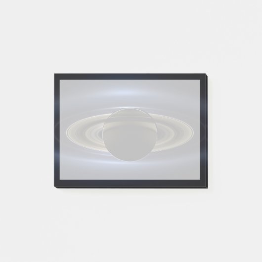 Mozaïek van het Saturnus-systeem met de zon eracht Post-it® Notes (Voorkant)