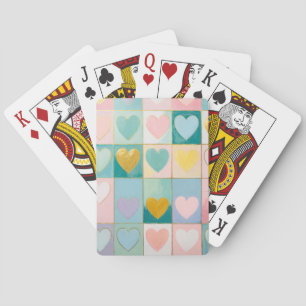 Mozaïek van Liefde Pokerkaarten