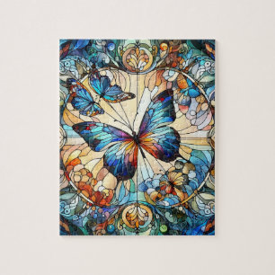 Mozaïek Vlinder puzzel