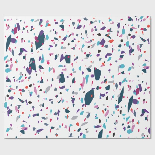 Mozaïek Zomer Cadeaupapier (Vlak)