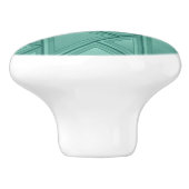 Mozaïekachtergrond Keramische Knop (Zijkant)