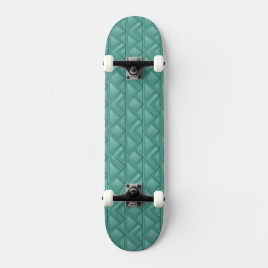 Mozaïekachtergrond Skateboard (Voorkant)