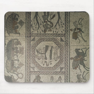 Mozaïekbedekking uit de Romeinse villa bij Laag Muismat