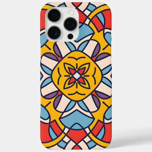 mozaïekboogcirkel, Mandala-Patroon Case-Mate iPhone Case (Achterkant)