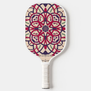 mozaïekcerkel pickleball paddle