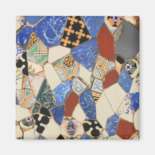 Mozaïekdecoratie Magneet