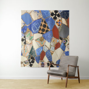 Mozaïekdecoratie Wandkleed