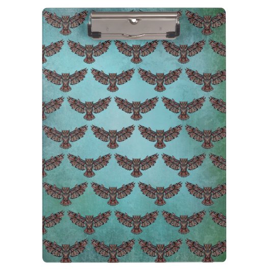 Mozaïekkleurige boomkorren klembord (Voorkant)