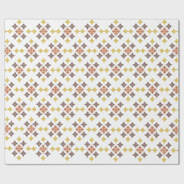 Mozaïekkruispatroon Cadeaupapier