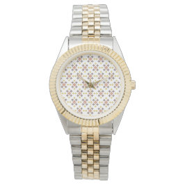 Mozaïekkruispatroon Horloge