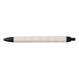 Mozaïekkruispatroon Zwarte Inkt Pen