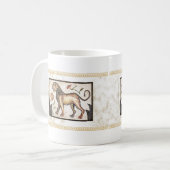 Mozaïekleeuw - Tile Koffiemok (Voorkant links)