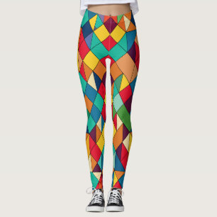 Mozaïekmeesters: Art-Inspired Pattern Leggings
