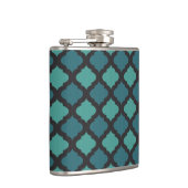Mozaïekpatroon in arabische stijl heupfles (Rechts)