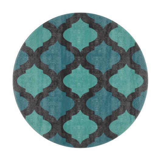 Mozaïekpatroon in arabische stijl snijplank (Voorkant)