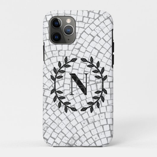 Mozaïekprint Monogram Case-Mate iPhone Case (Achterkant)