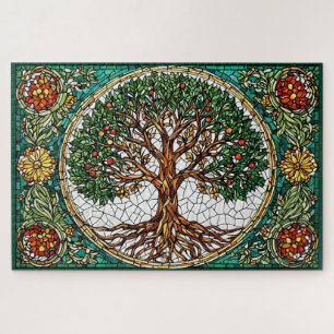 Mozaïekpuzzel Boom des Levens Legpuzzel