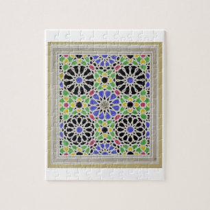 Mozaïekschilderij in de kleedkamer van de sultan legpuzzel