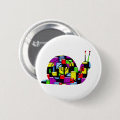 mozaïekslak ronde button 5,7 cm (Voorkant /achterkant)