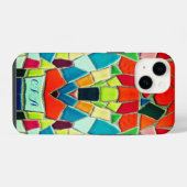 Mozaïeksnede iPhone Hoesje (Achterkant horizontaal)